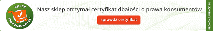 Sklep Prokonsumencki - certyfikat