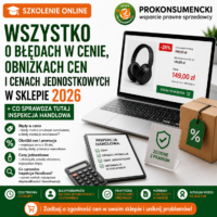 szkolenie błędy w cenie